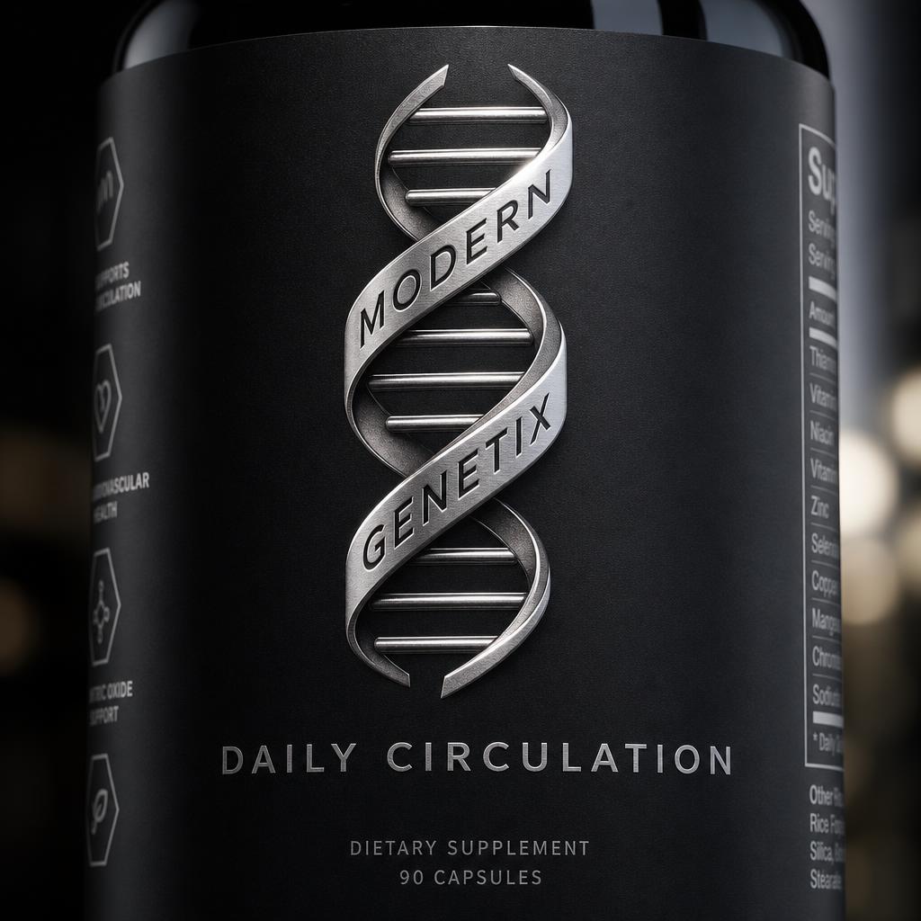 Modern Genetix label detail
